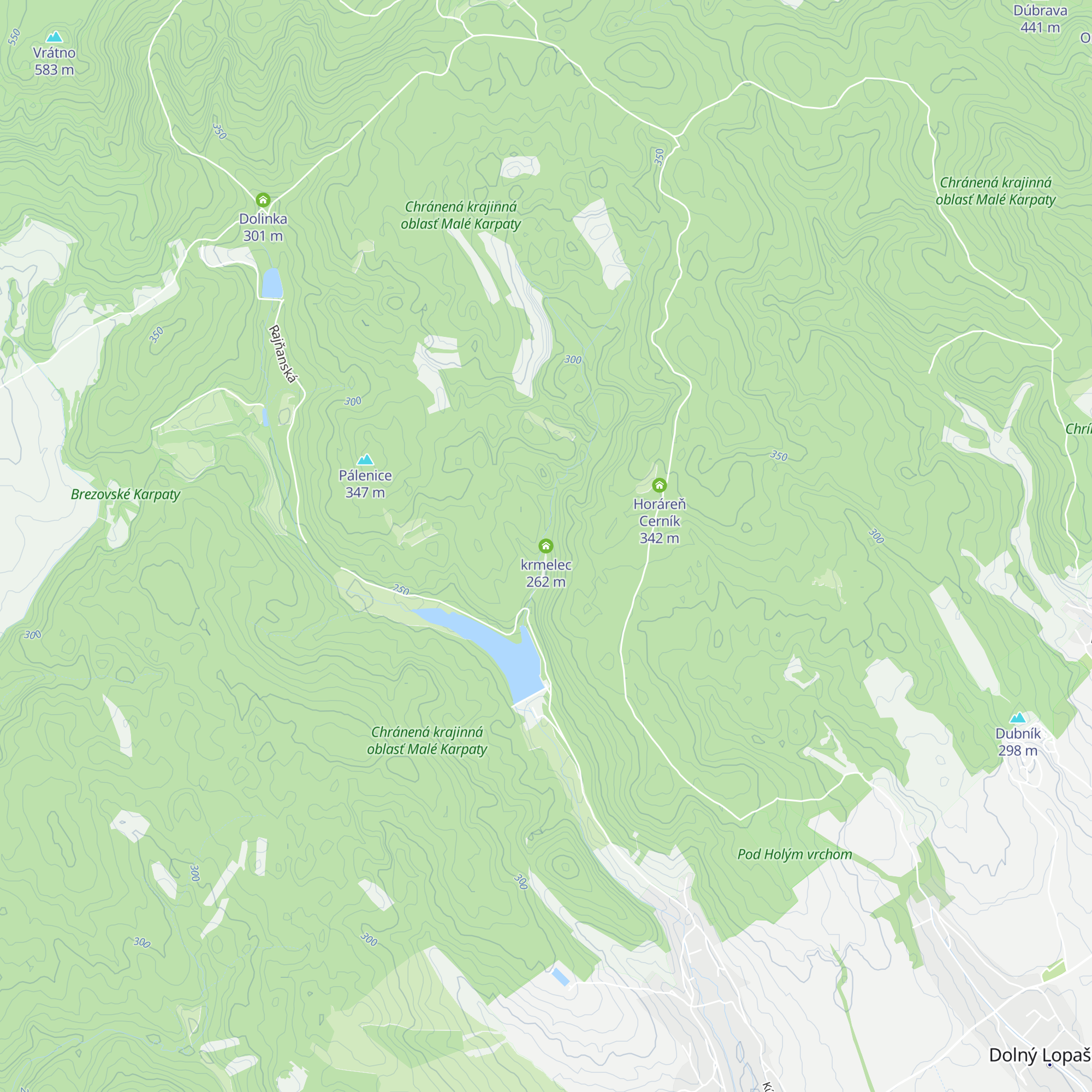 krmelec map