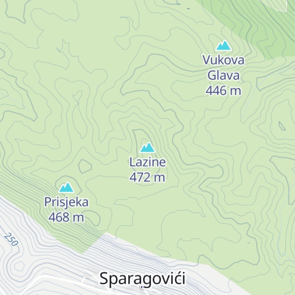 Map of Lazine
