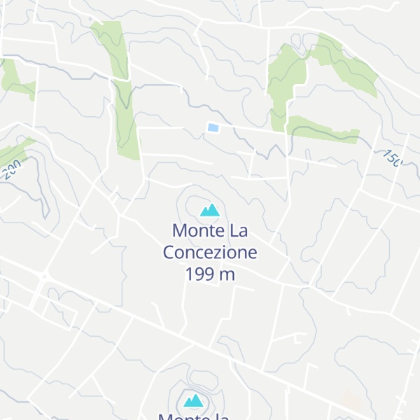 Map of Monte La Concezione