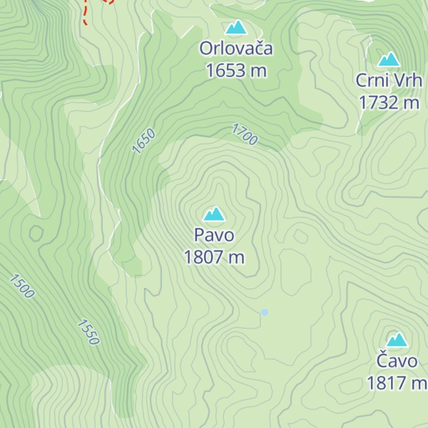 Map of Pavo