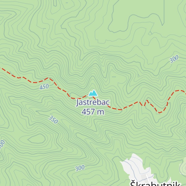 Map of Jastrebac