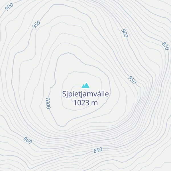 Map of Sjpietjamválle