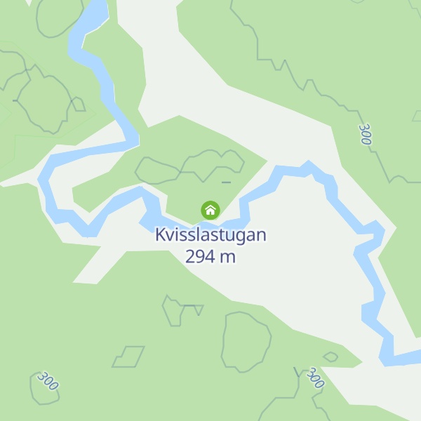 Map of Kvisslastugan