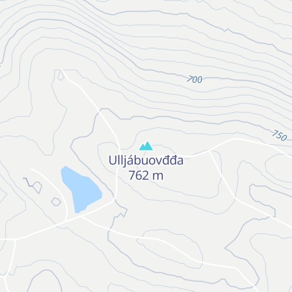 Map of Ulljábuovđđa
