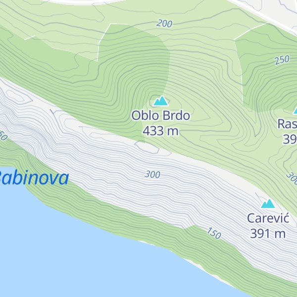Map of Jablana