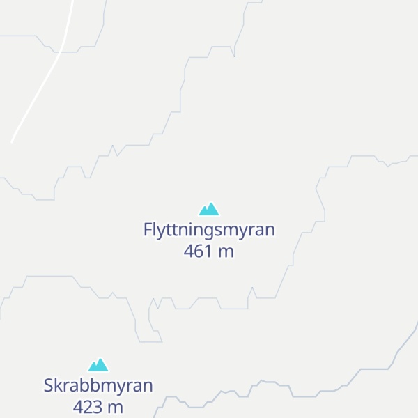 Map of Flyttningsmyran