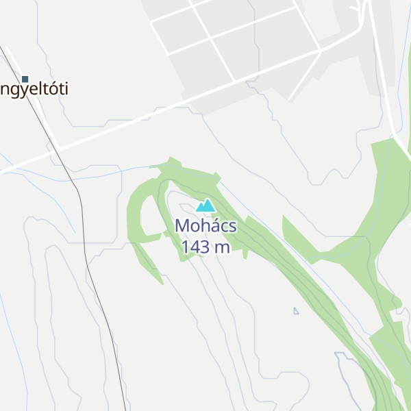 Map of Mohács