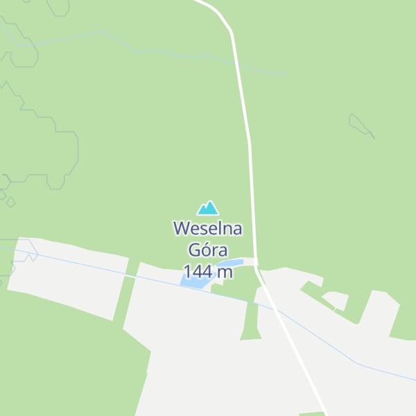 Map of Weselna Góra