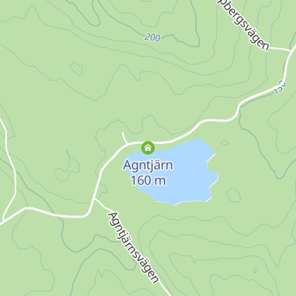 Map of Agntjärn
