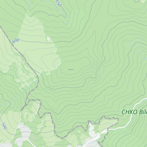 Map of Porážky [Slavkov u Uherského Brodu]