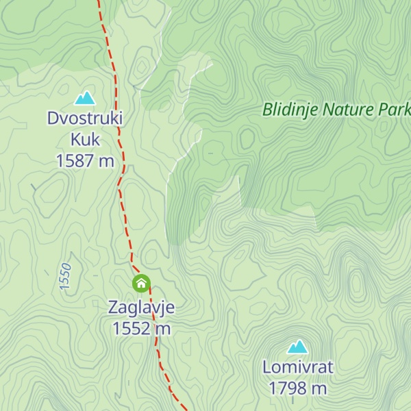 Map of Krivelj