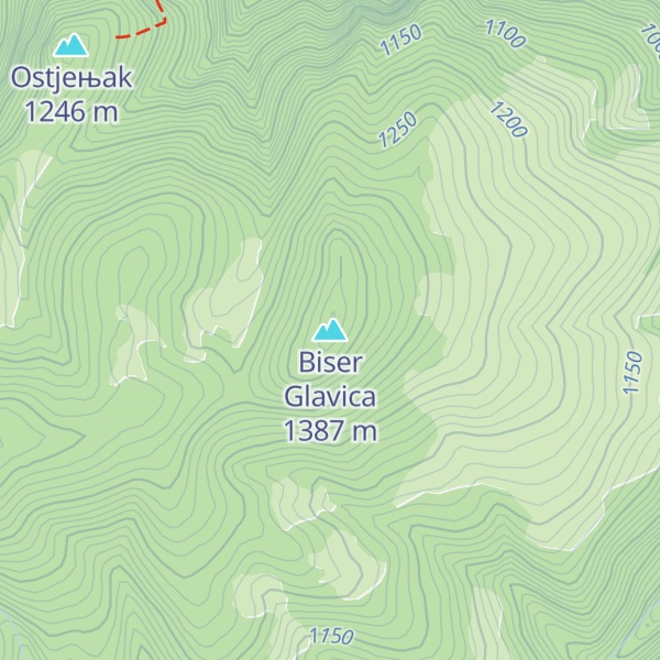 Map of Biser Glavica