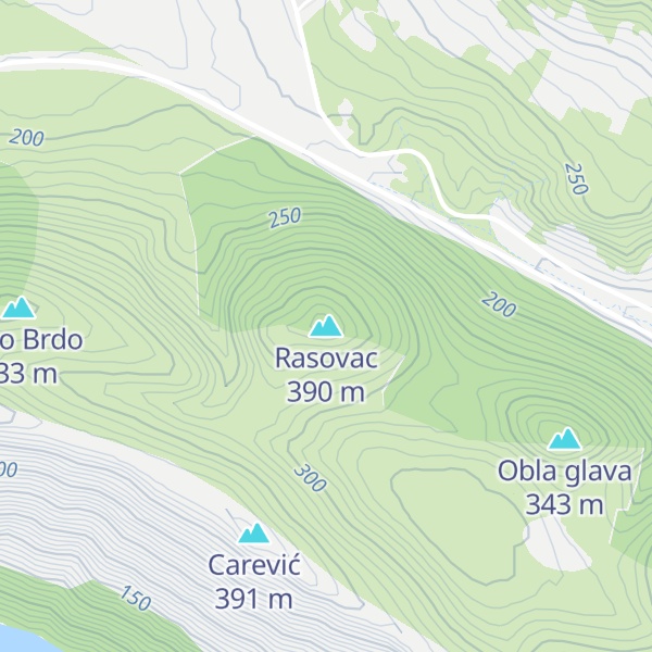 Map of Rasovac