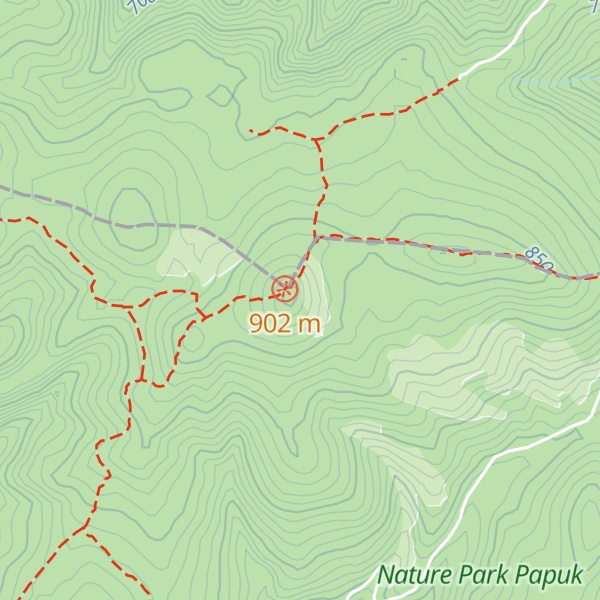 Map of Ivačka glava