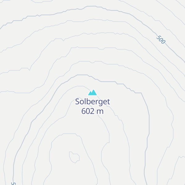 Map of Solberget