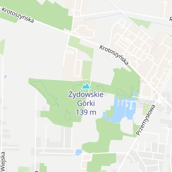 Map of Żydowskie Górki