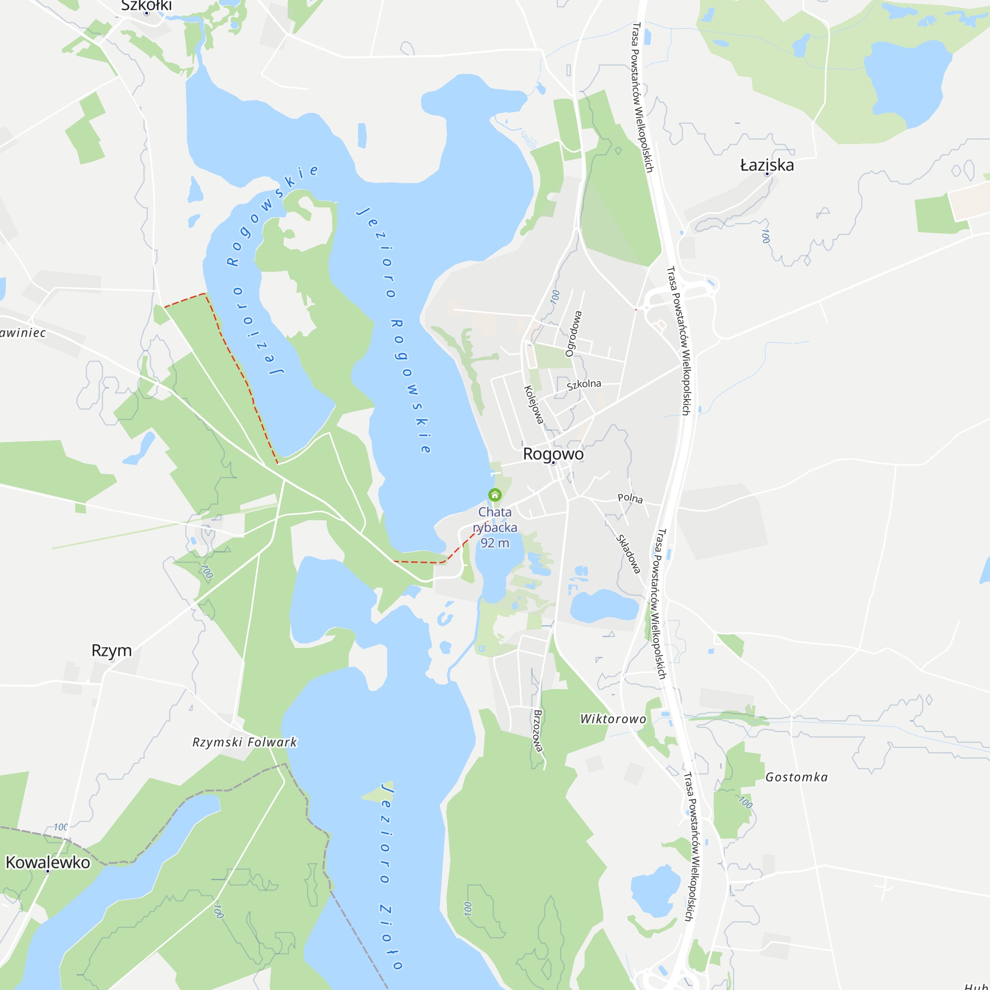 Chata rybacka map