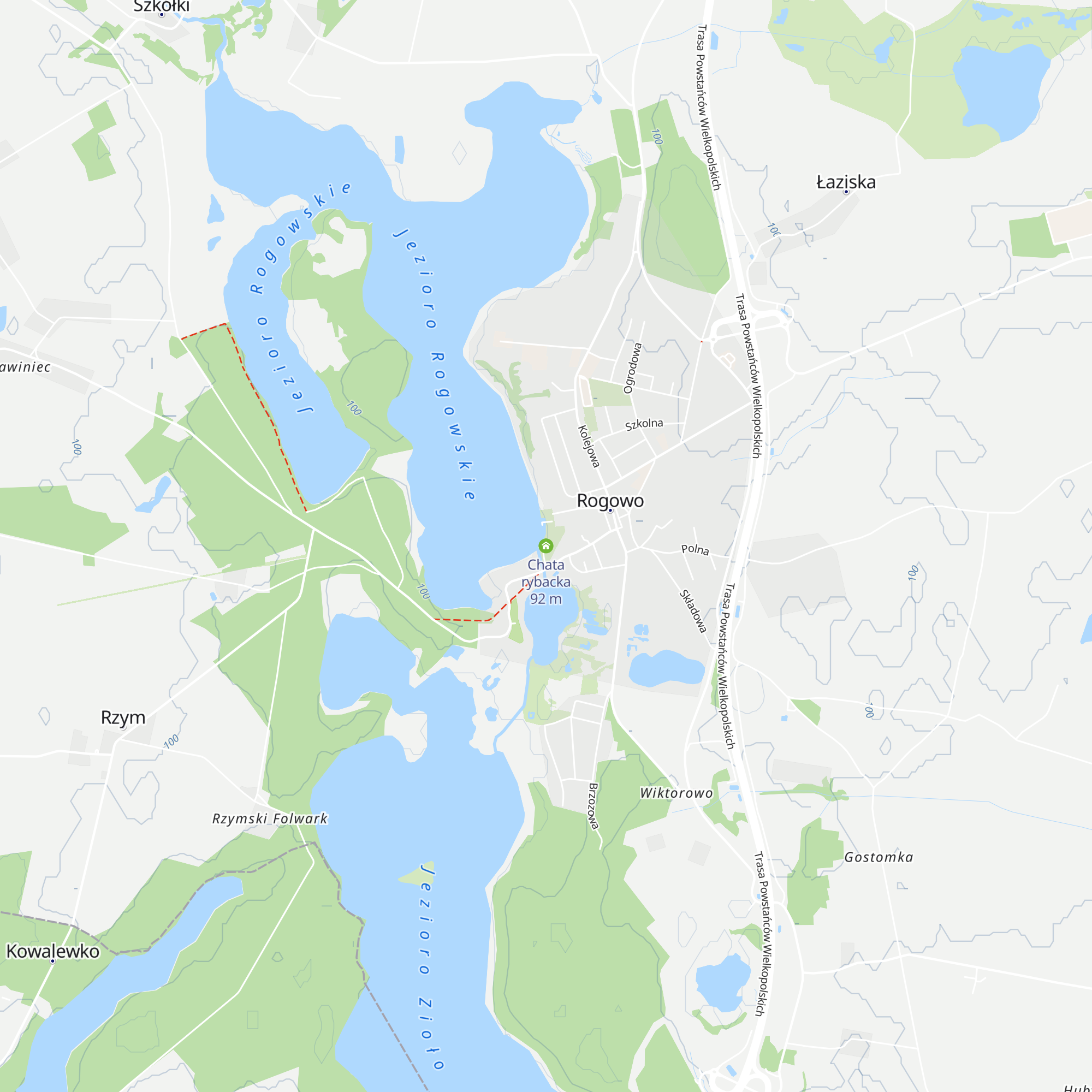 Chata rybacka map