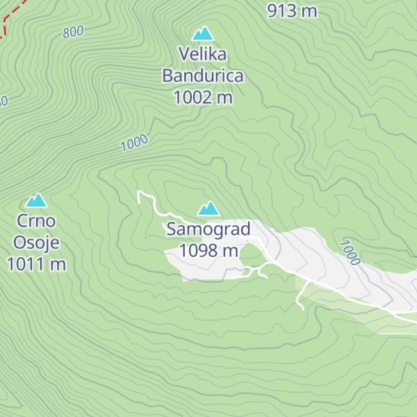 Map of Samograd