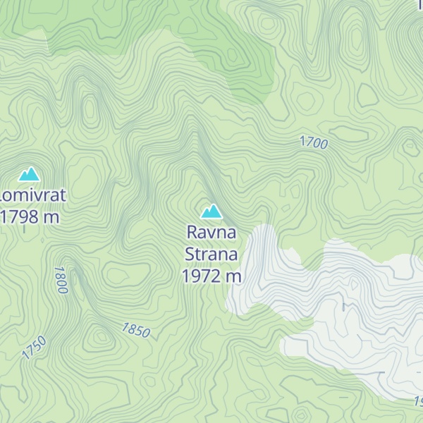 Map of Ravna Strana