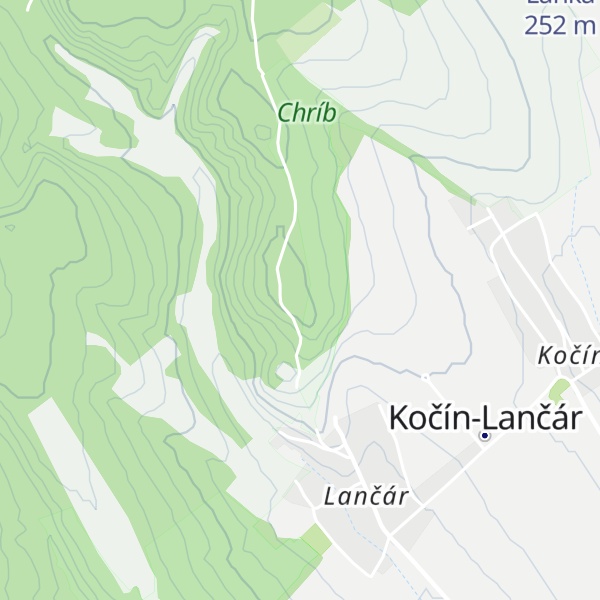 Map of Chríb
