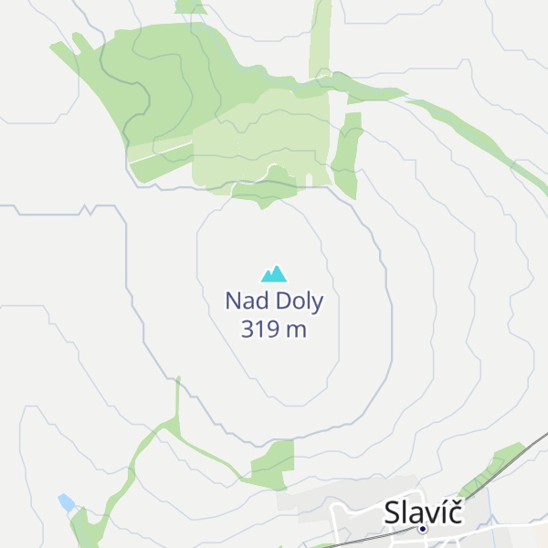 Map of Nad Doly