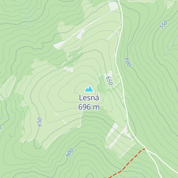 Map of Lesná