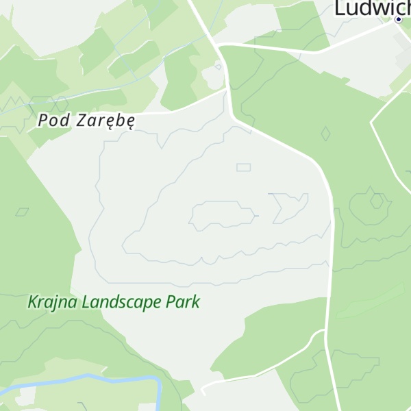 Map of Góra Ludwika