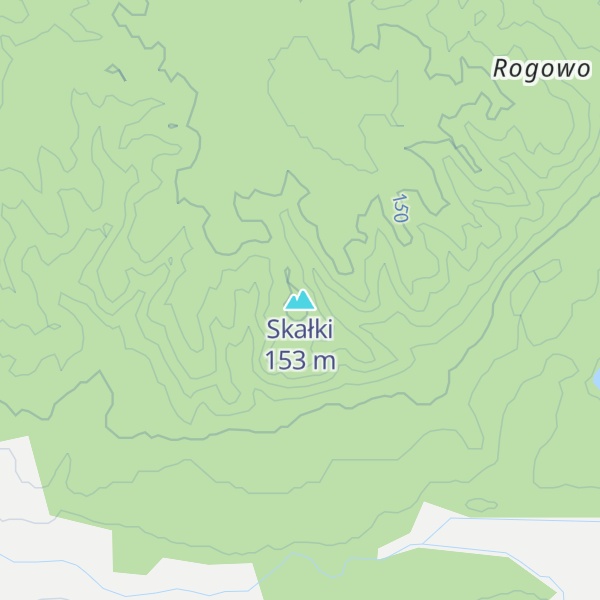 Map of Skałki