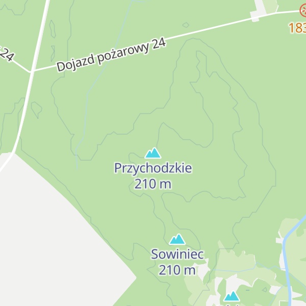 Map of Przychodzkie