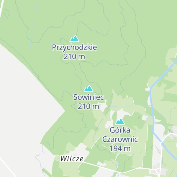 Map of Sowiniec