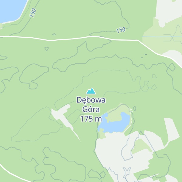 Map of Dębowa Góra