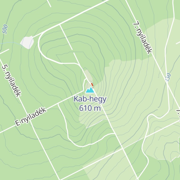 Map of Kab-hegy