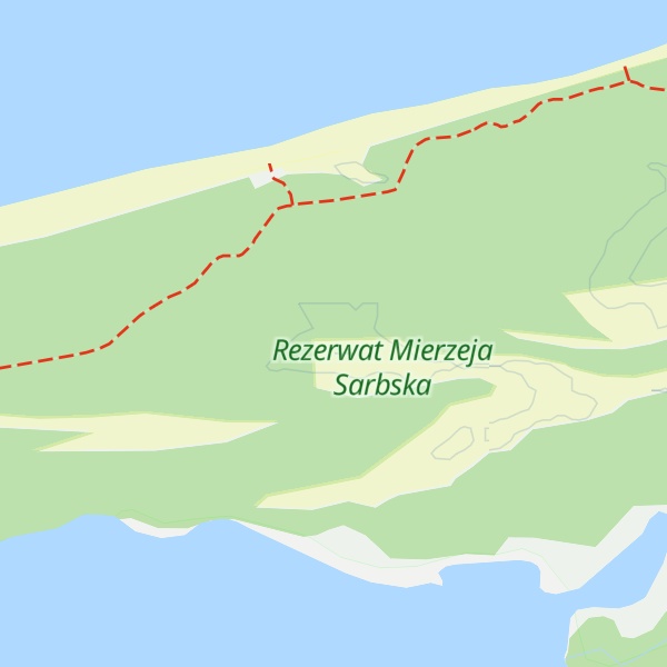 Map of Piaszczysta