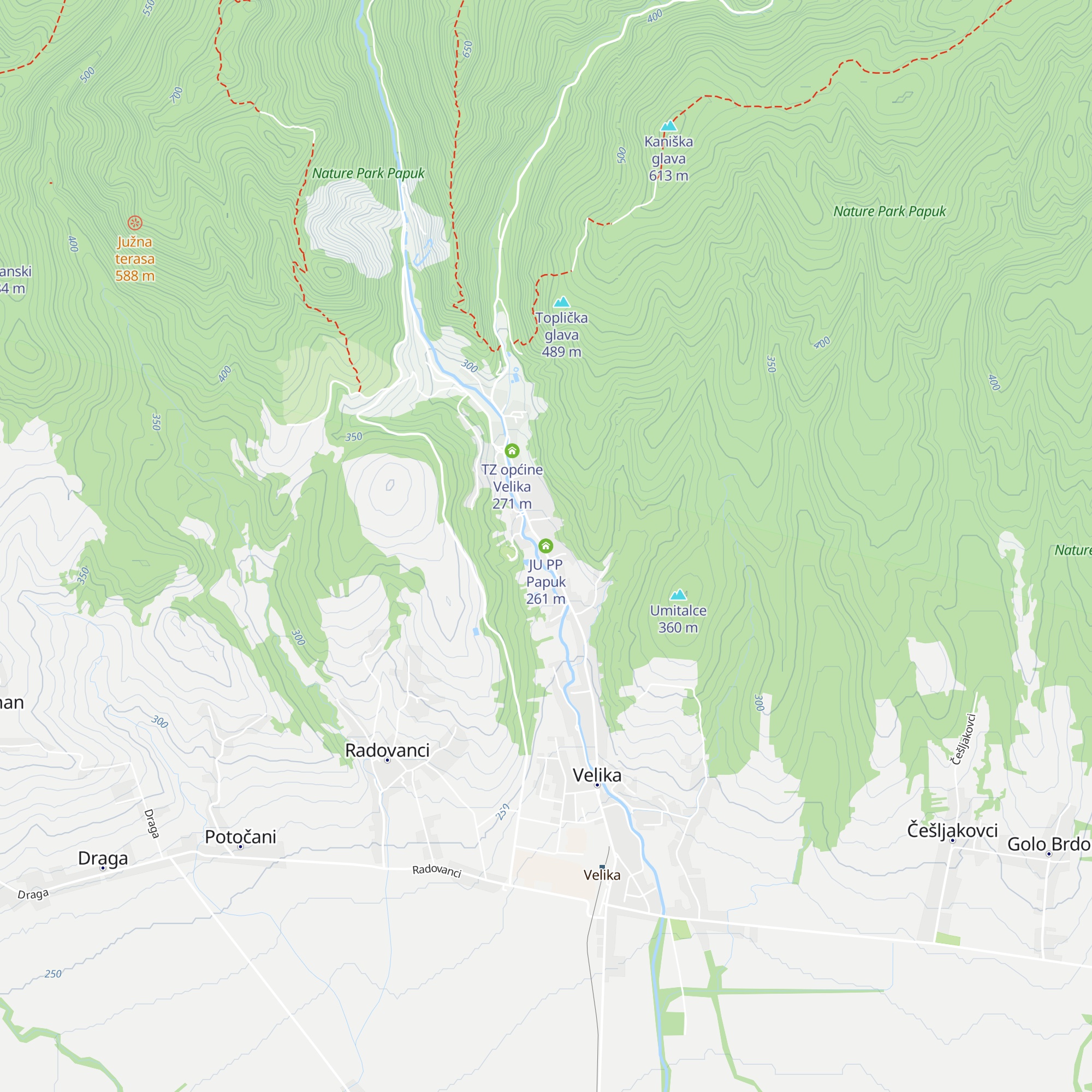 JU PP Papuk map