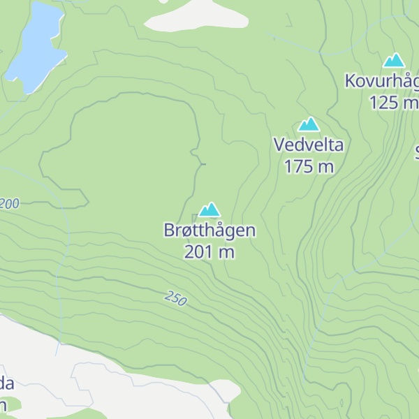 Map of Brøtthågen