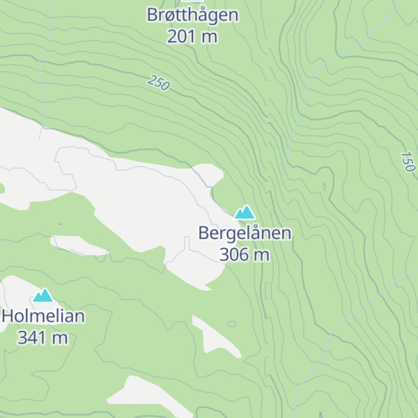 Map of Kvitfløyan