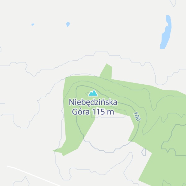 Map of Niebędzińska Góra