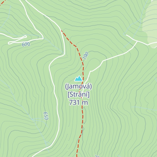 Map of (Jamová) [Strání]