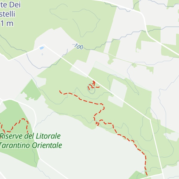 Map of Monte dei Diavoli