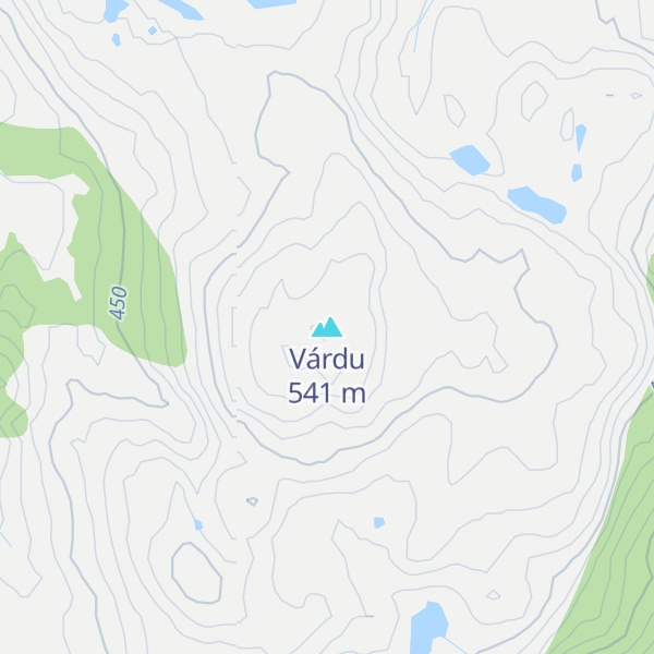 Map of Várdu
