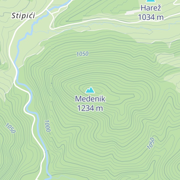 Map of Medenik