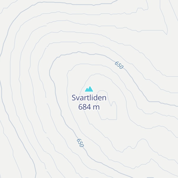 Map of Svartliden