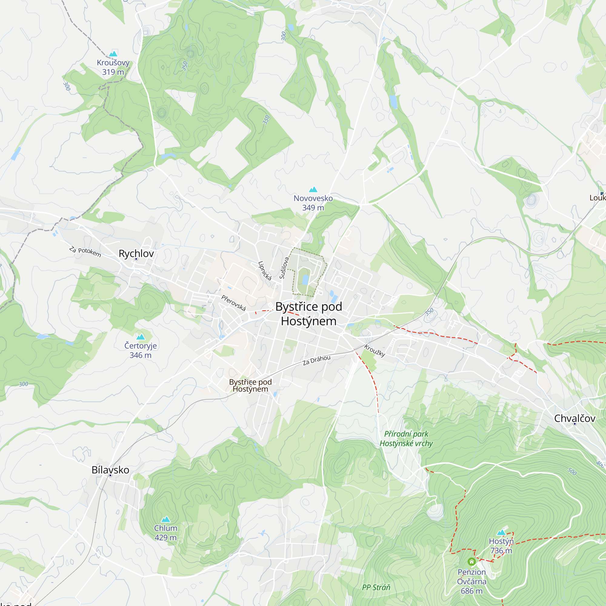 Městské informační centrum map