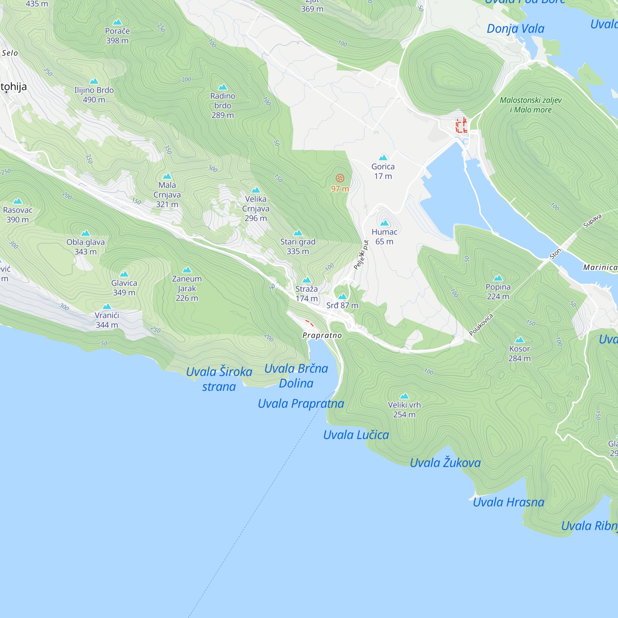 Bella Vista map