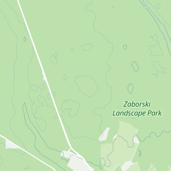 Map of Zielona Góra