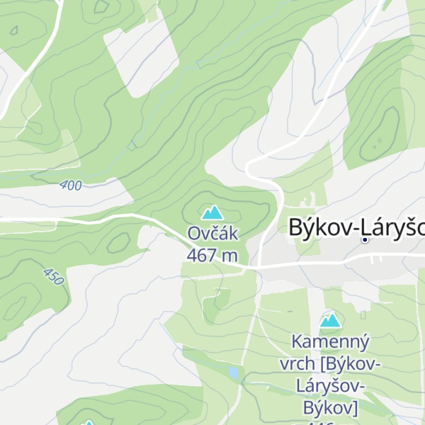 Map of Ovčák