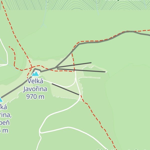 Map of Holubyho chata