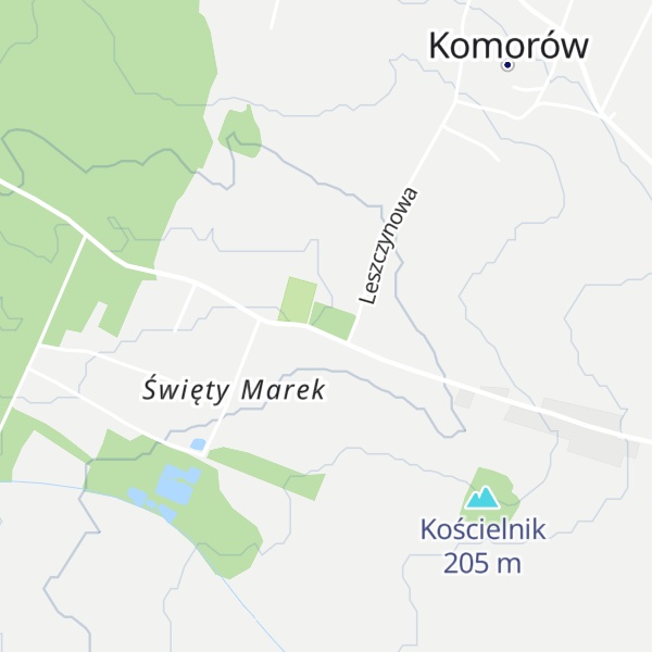 Map of Kościelec