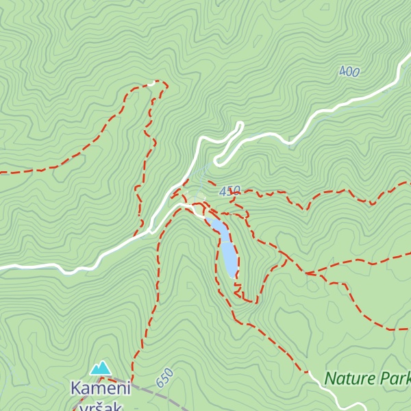 Map of Planinarski dom Jankovac